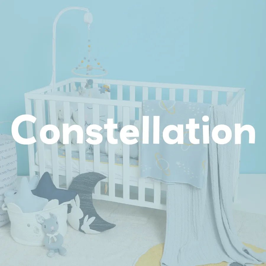 Constellation nursery cheap bedding