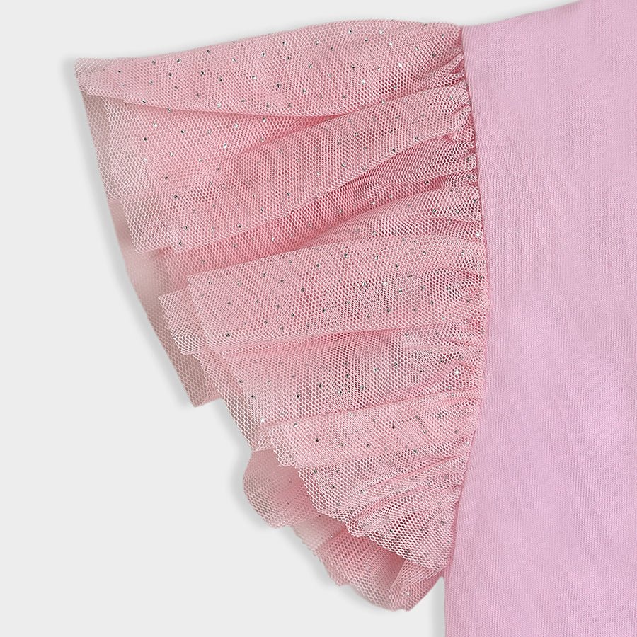 Bloom Pink Top & Skirt Co-Ord Set Dress 6