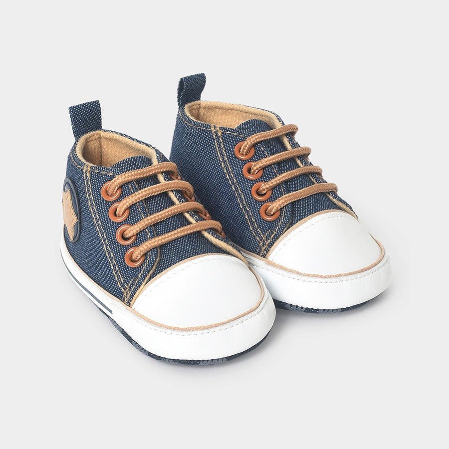 Bloom Shoe Rexine Blue Shoes 2
