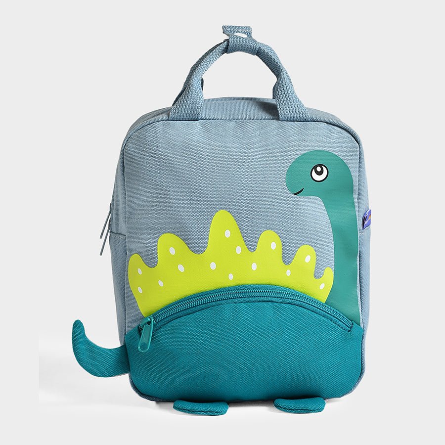 Dinomite Blue Woven Backpack for Kids School Bag 2