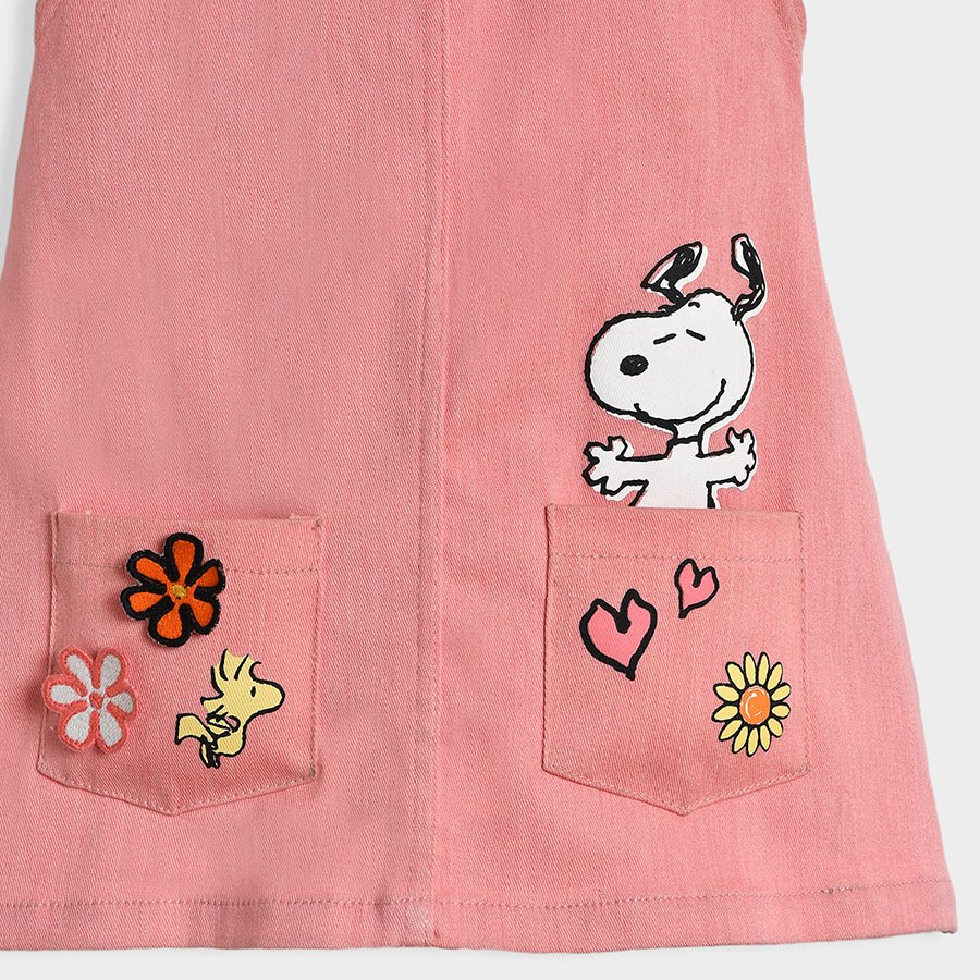 Peanuts™ Snoopy Pinafore Pink Dress Dress 9