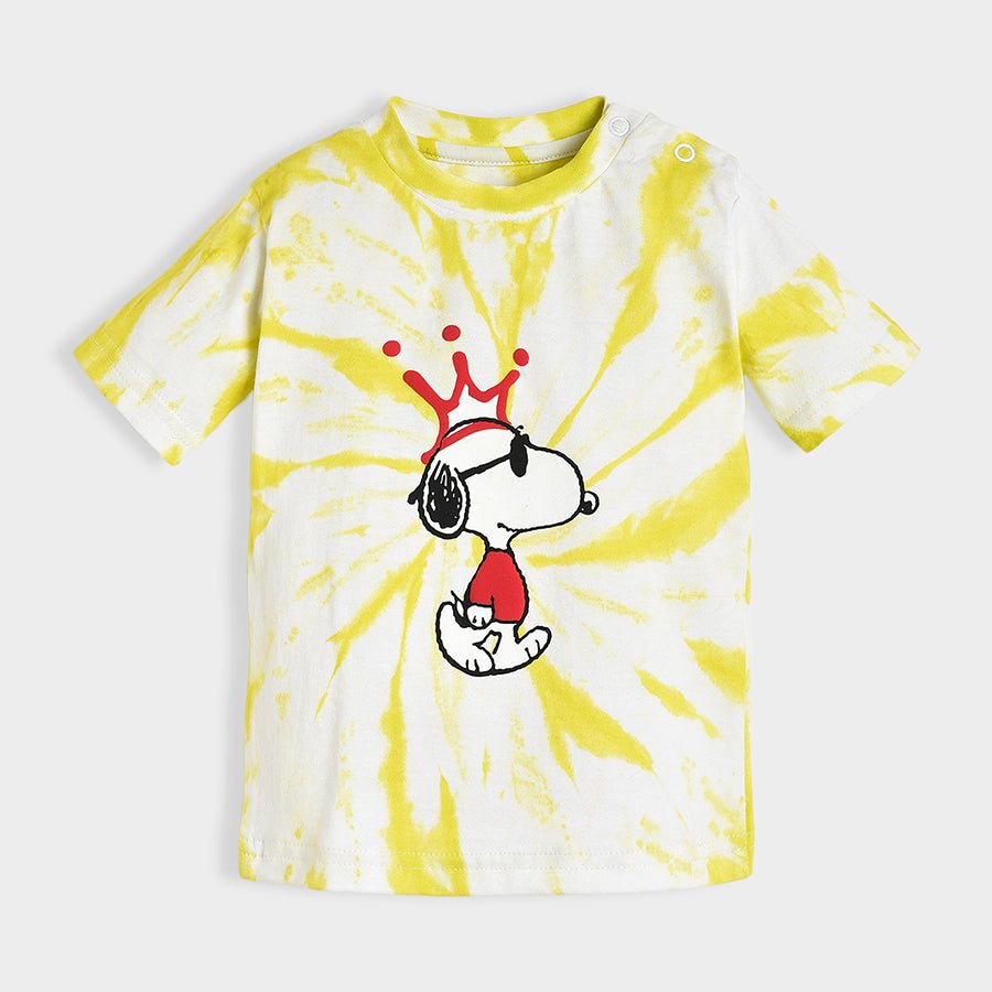 Peanuts™ Snoopy Printed Yellow T-shirt T-Shirt 2