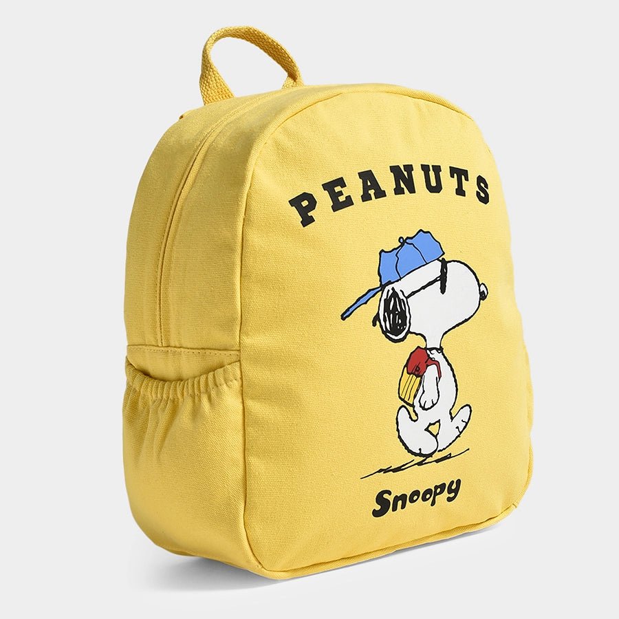 Peanuts™ Yellow Woven Backpack for Kids School Bag 3