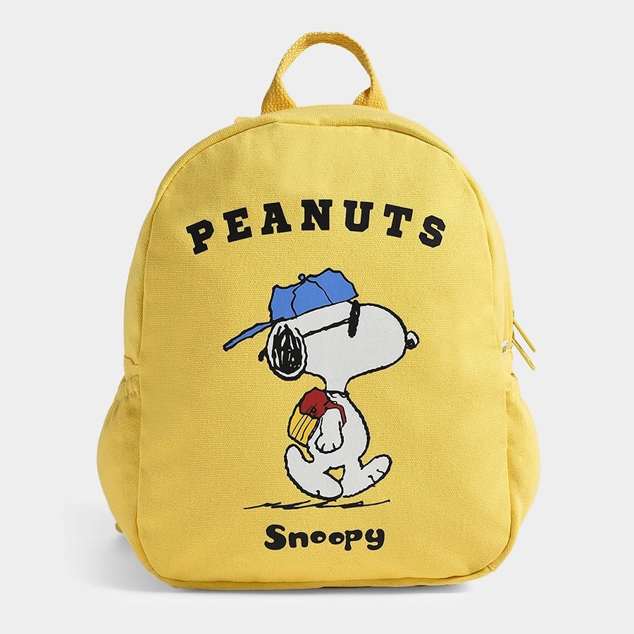 Peanuts™ Yellow Woven Backpack for Kids School Bag 2