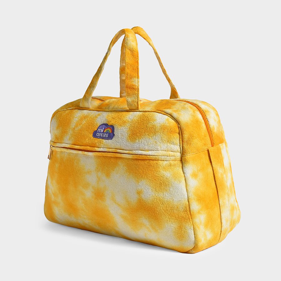 Playful Unisex Terry Diaper Bag Yellow 6