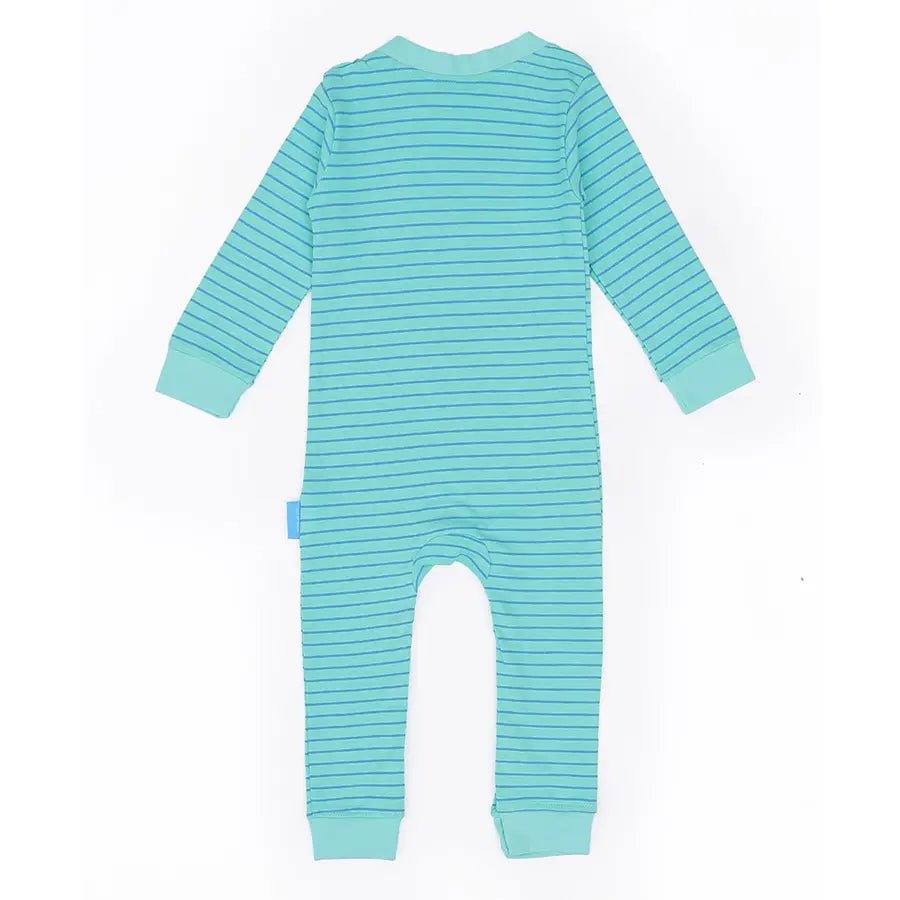 Baby Boy Comfy Knitted Sleep Suit - Safari (Pack of 2) Sleepsuit 5