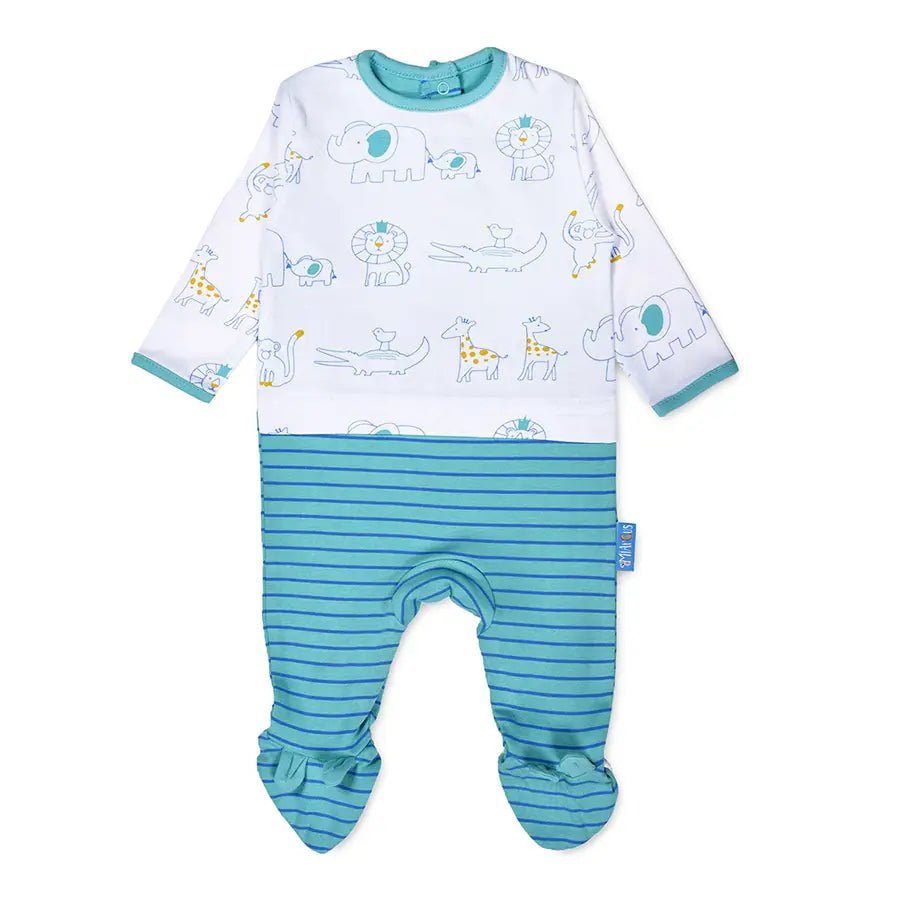 Baby Boy Pearl Knitted Gift Set- Safari Gift Set 2
