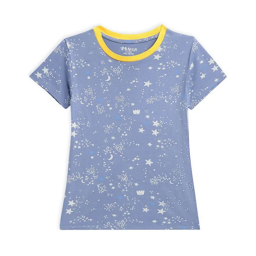 Baby Boy Star Print Slumber Set (Top & Pyjama) Clothing Set 2
