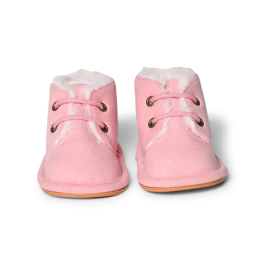 Cuddle Baby Girl Comfy Rabbit Fur Shoes Shoes 2