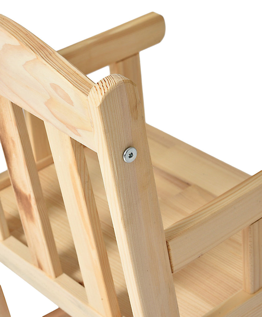 Cuddle Rocking Chair Natural Wood Baby Furniture 7