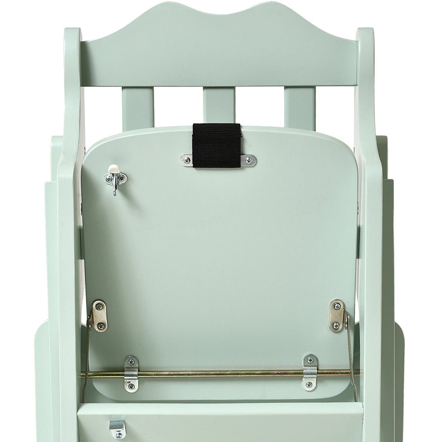 Cuddle Rubber Wood Green High Chair Baby Furniture 12