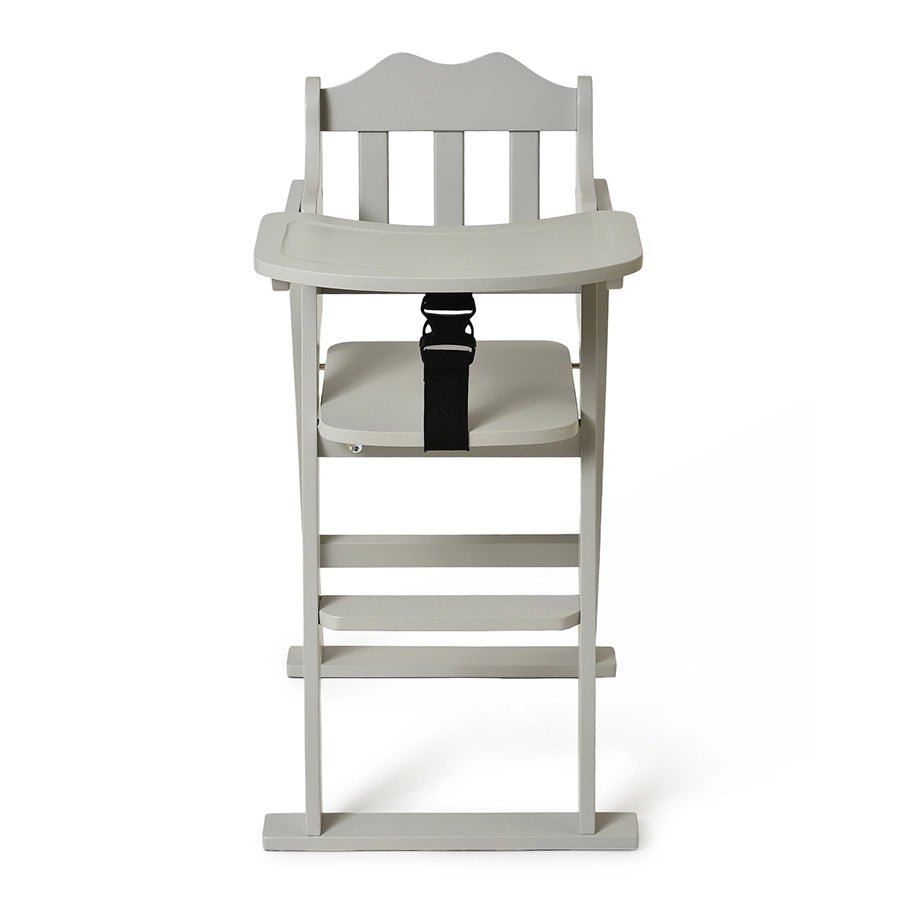 Cuddle Rubber Wood Grey High Chair Baby Furniture 4