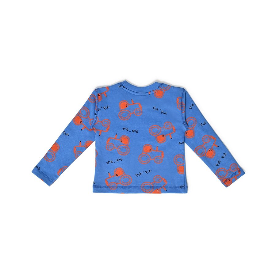 Farm Friends Fleece Sweatshirt with Pyjama set for Kids Clothing Set 4