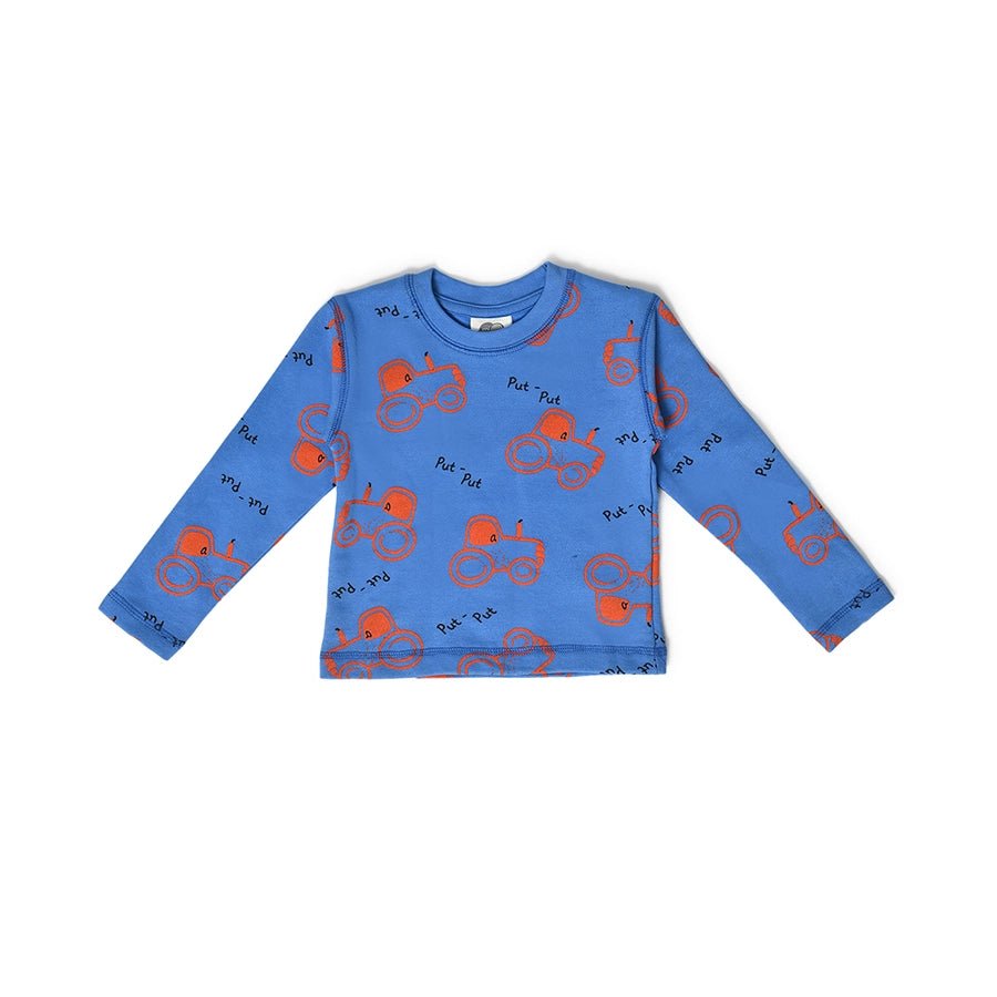 Farm Friends Fleece Sweatshirt with Pyjama set for Kids Clothing Set 3