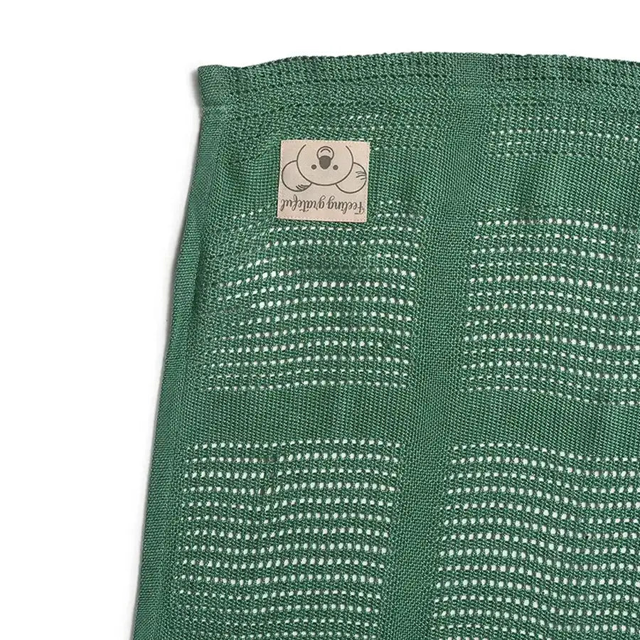 Grow Kind Bamboo Pixie Blanket - Green Blanket 1