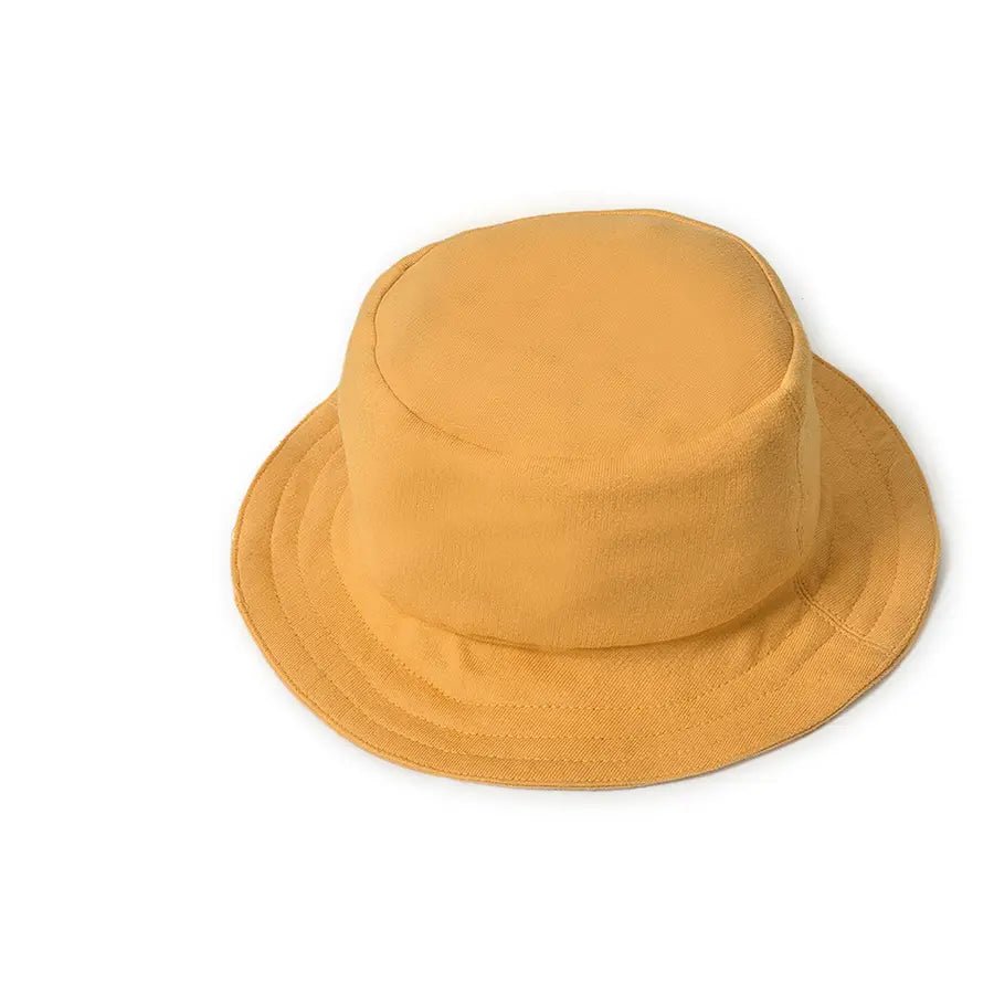 Kids Solid Bucket Hat Hat 2