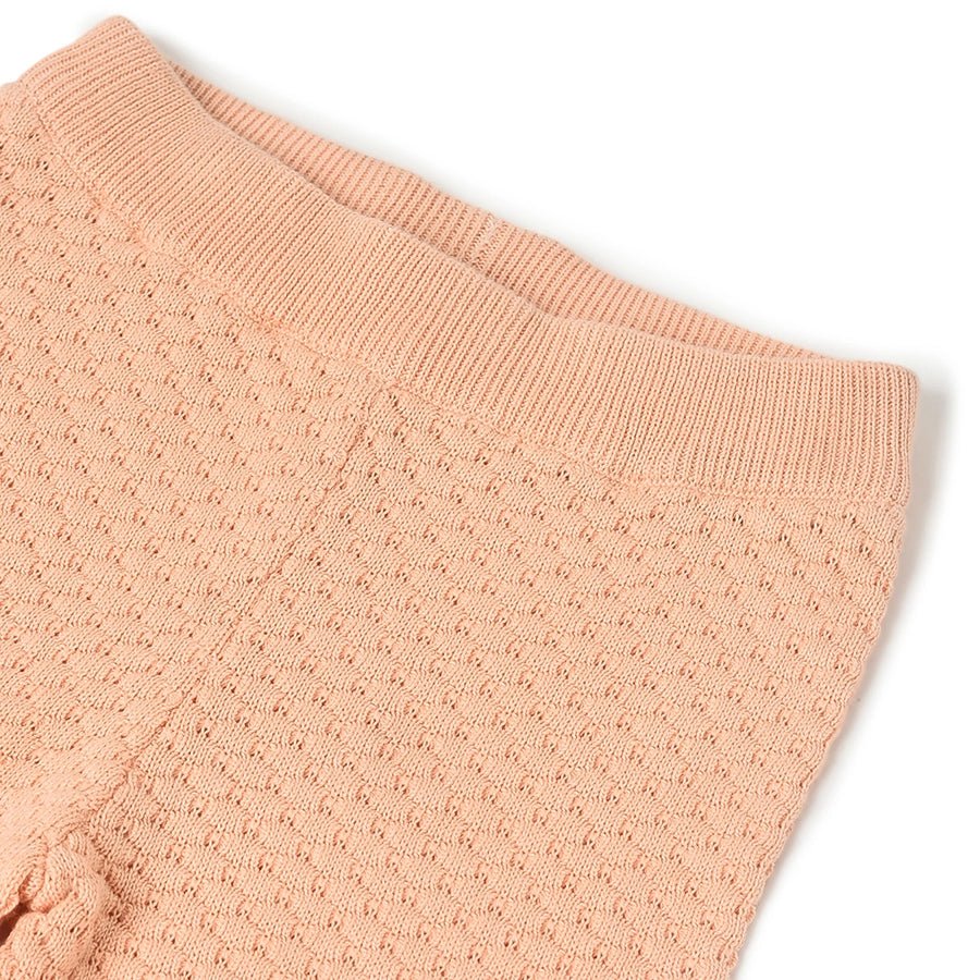 Misty Coral Knitted Jumper Set Clothing Set 16