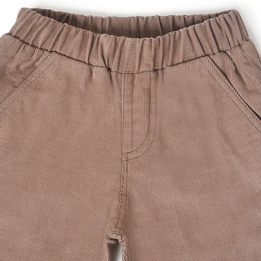 Misty Corduroy Brown Trouser Pants Trouser 3