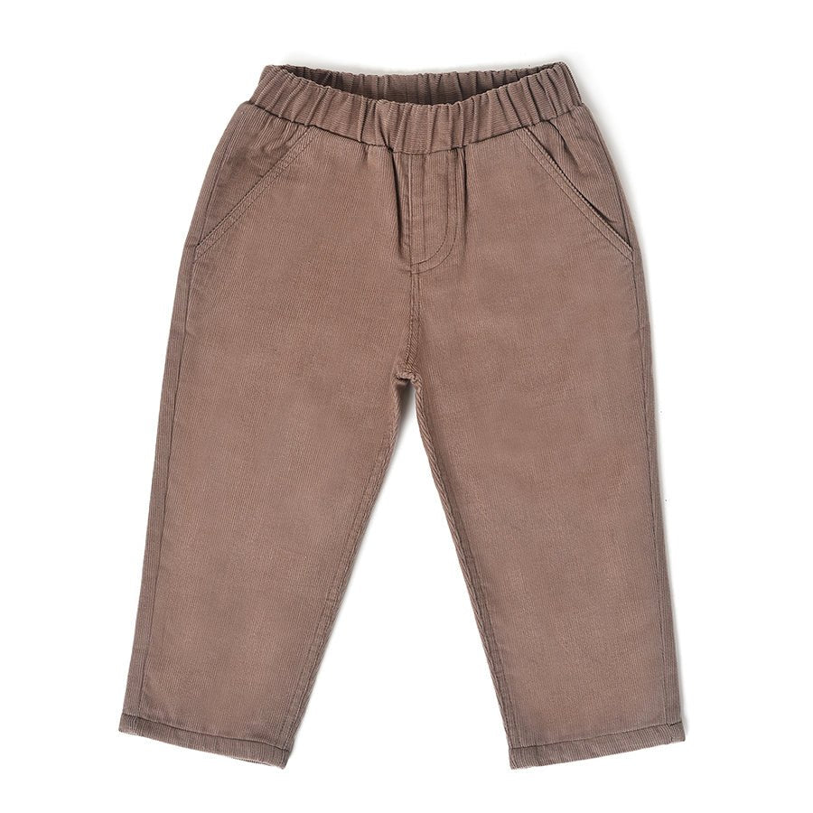 Misty Corduroy Brown Trouser Pants Trouser 1