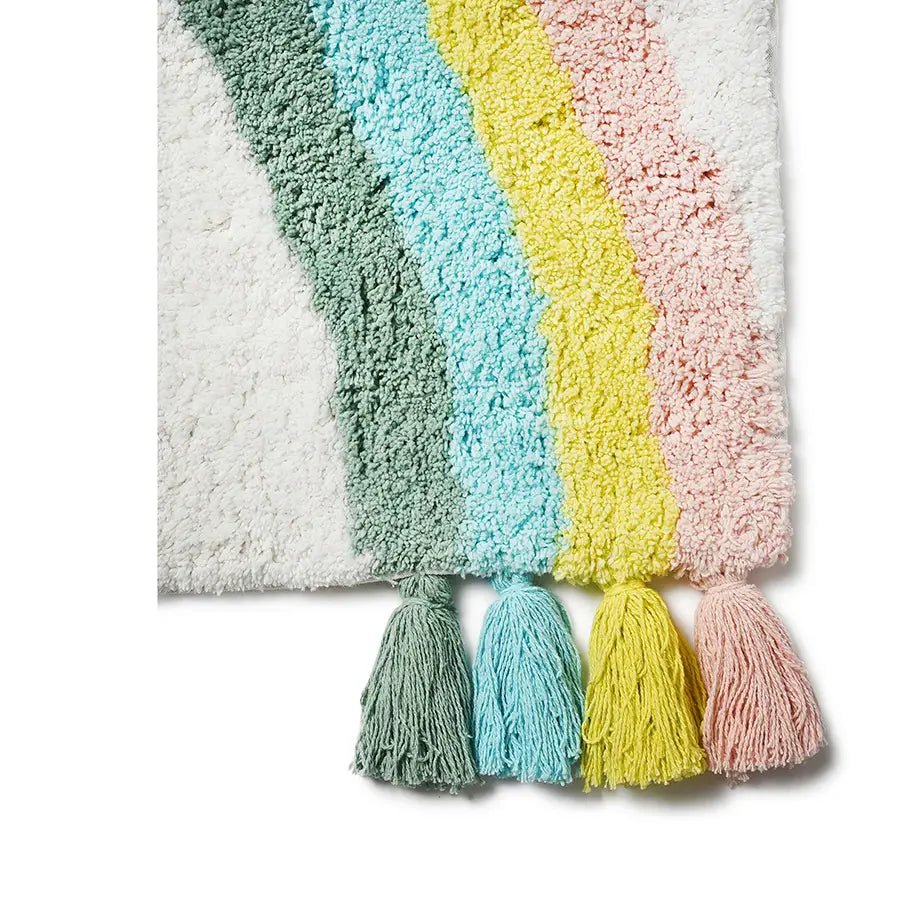 Rainbow Knitted Bath Mat - Arcus Bath Mat 3