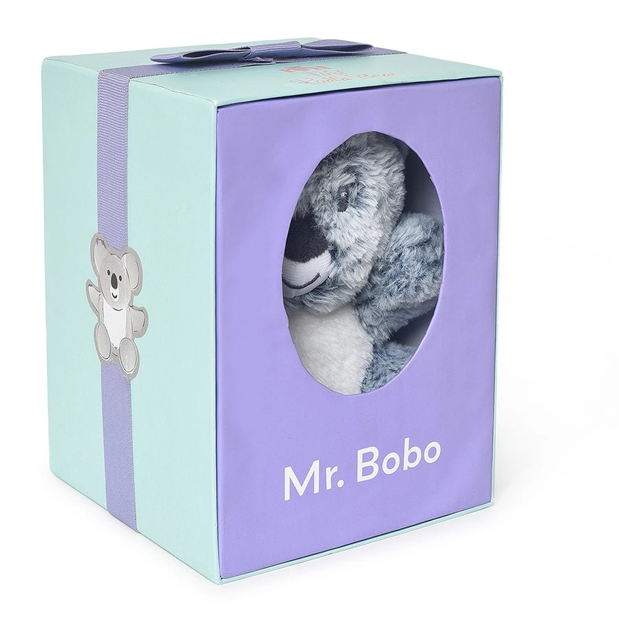 Showering Love Fur Blue Soft Toy Mr. Bobo Gift Box Soft Toy 2