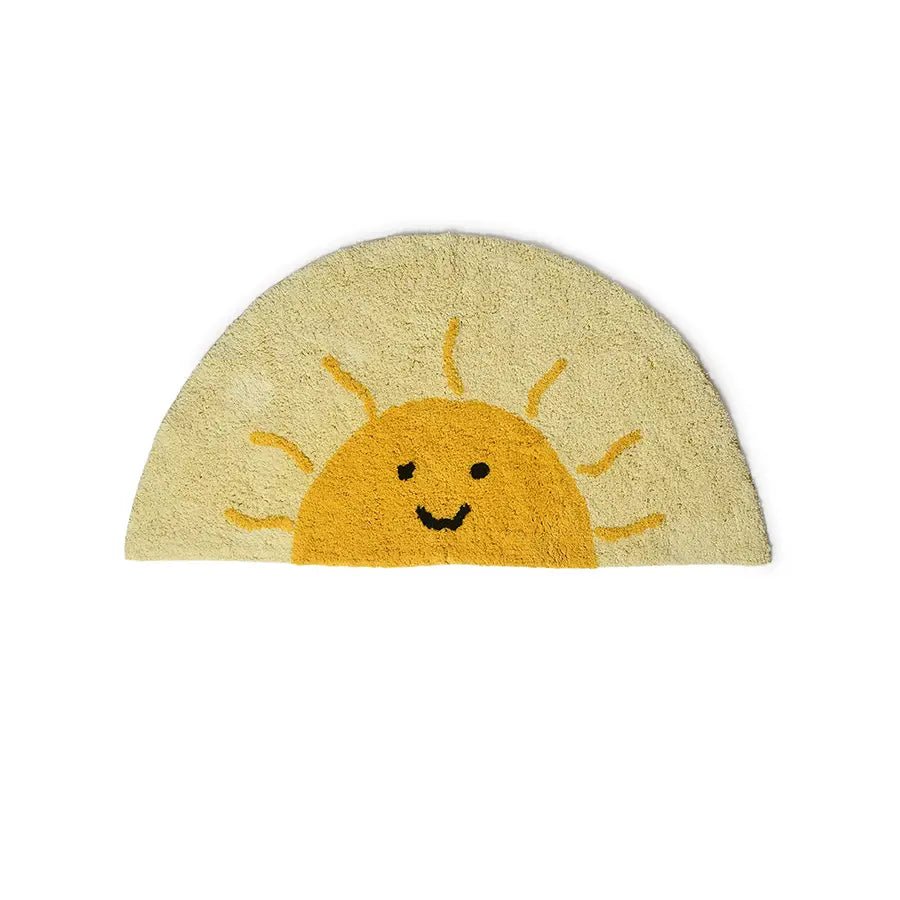 Sunset Bath Mat Yellow Mi Arcus Bath Mat