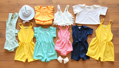 How to Build a Summer Capsule Wardrobe for Kids: Breathable Fabrics, UV-Safe Styles, and Easy-Care Outfits