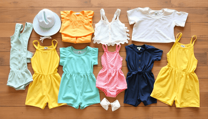 How to Build a Summer Capsule Wardrobe for Kids: Breathable Fabrics, UV-Safe Styles, and Easy-Care Outfits