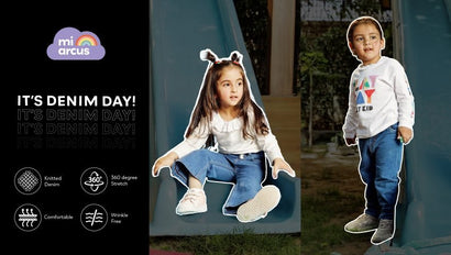 Mi Arcus brings India’s first 360-degree stretch denim for Kids!