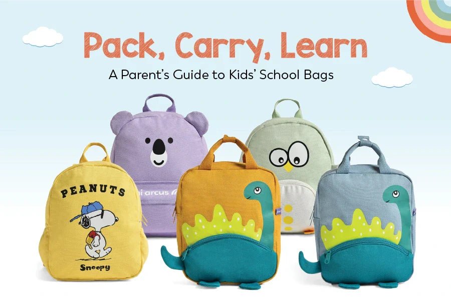 Pack, Carry, Learn: A Parent’s Guide to Kids’ School Bags - Mi Arcus