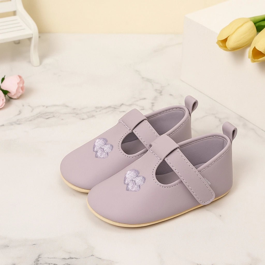 1 Pair Cotton/Polyester Pu Booties Booties 3