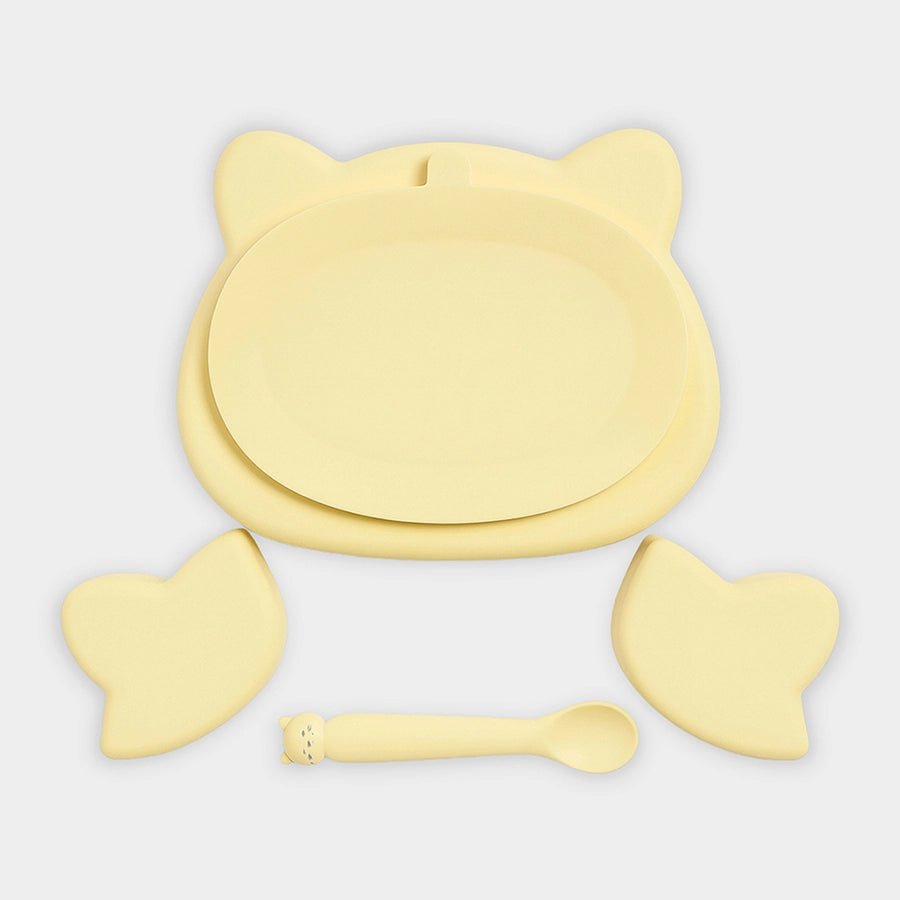 1 Set Silicone Platinum Silicone Dinner Set DINNER SET 3