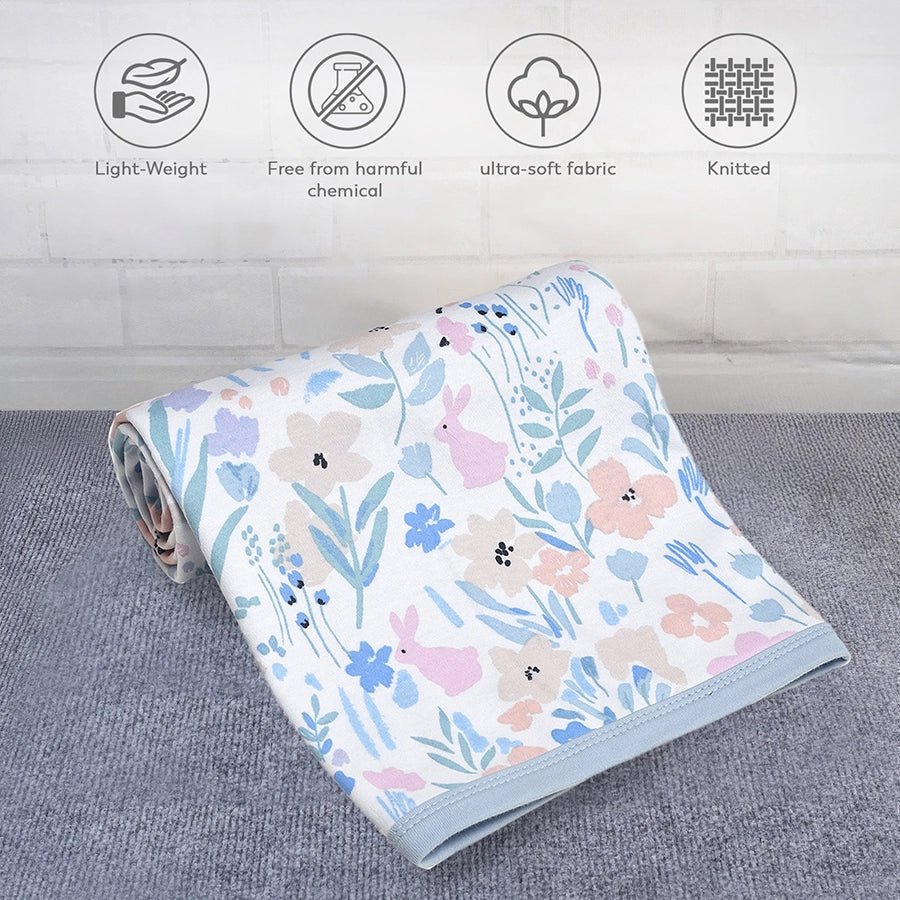 1Pk 100% Cotton Interlock Blanket Blanket 4