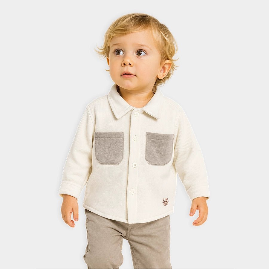 1Pk Blended Bonded Fleece Shirt Shirt 1