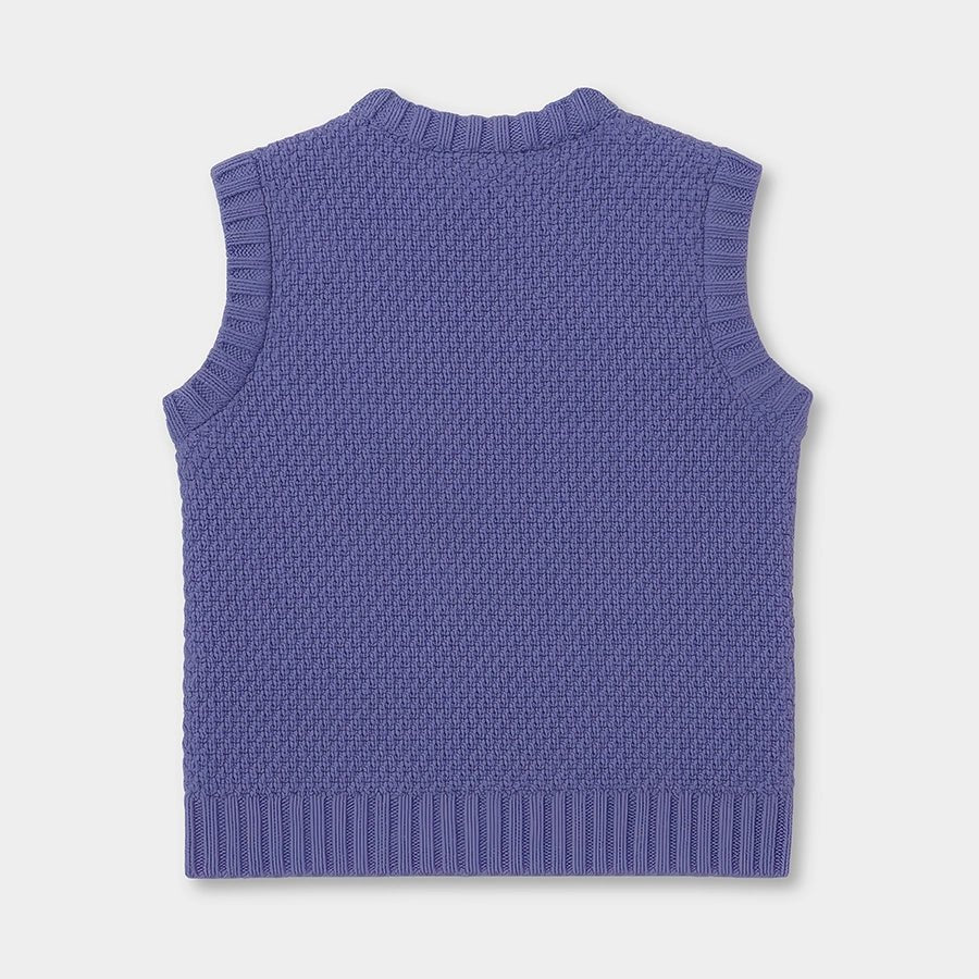 1Pk Blended Cable Knit Sleeveless Sweater Sleeveless Sweater 3