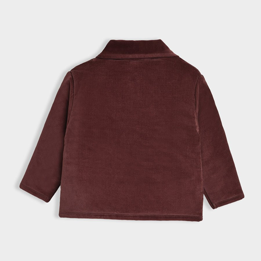 1Pk Blended Corduroy Jacket Full Sleeves Jacket Full Sleeves 3