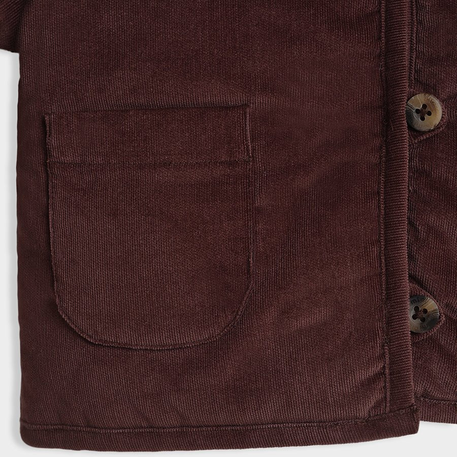 1Pk Blended Corduroy Jacket Full Sleeves Jacket Full Sleeves 5