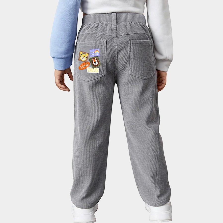 1Pk Blended Corduroy Trouser Trouser 3