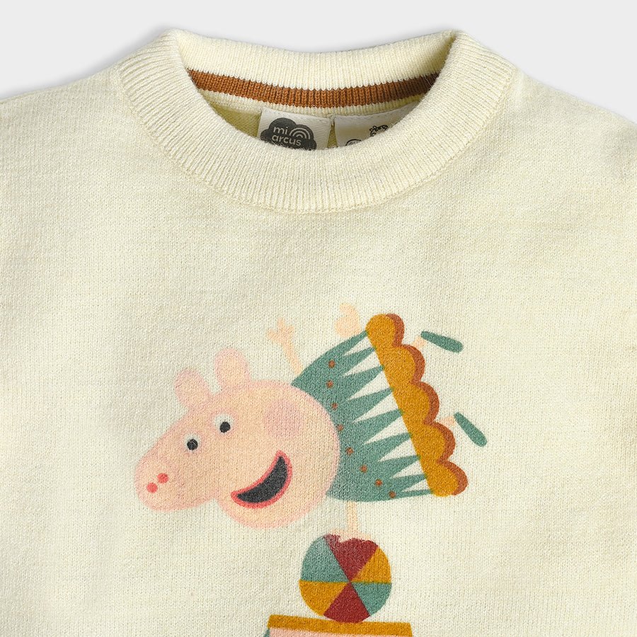 1Pk Blended Fine Knit Sweater Full Sleeves Sweater Full Sleeves 4