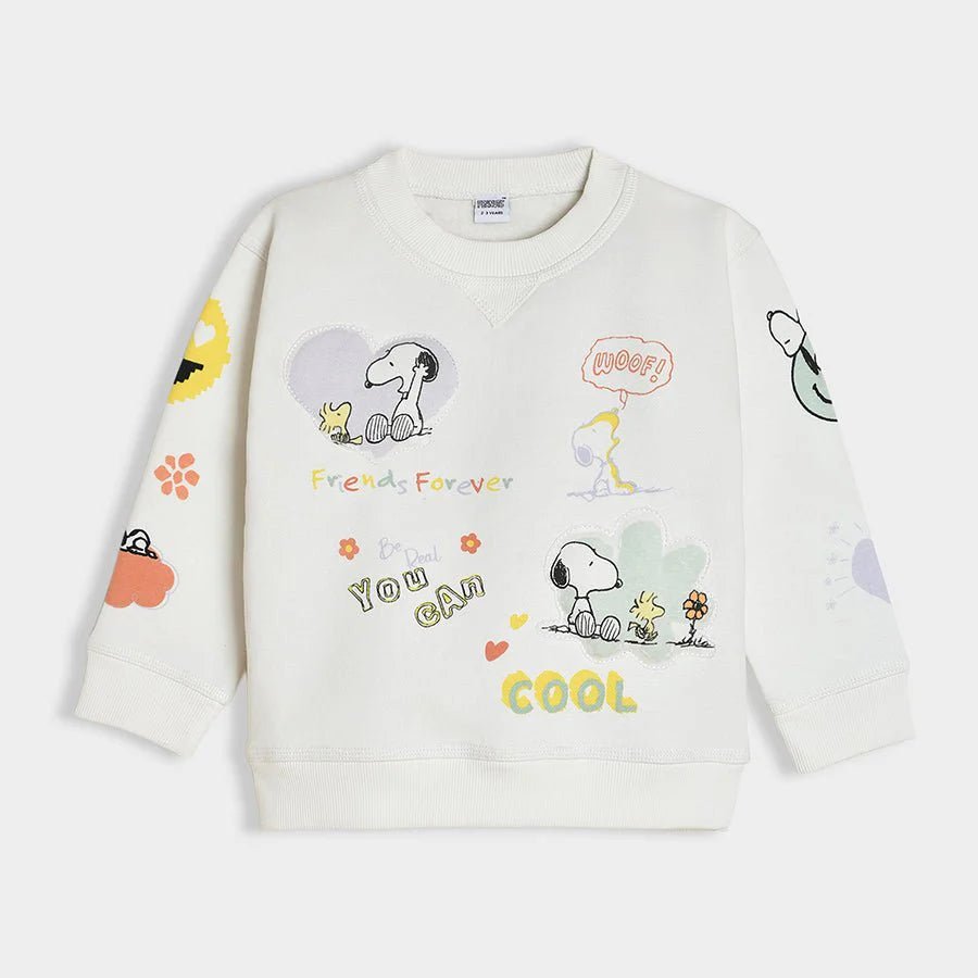 1Pk Blended Fleece Sweatshirt Sweatshirt 2