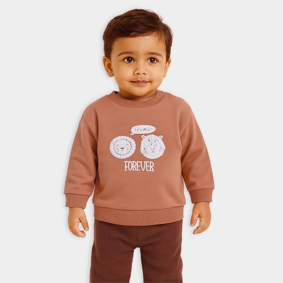 1Pk Blended Fleece Sweatshirt Sweatshirt 1