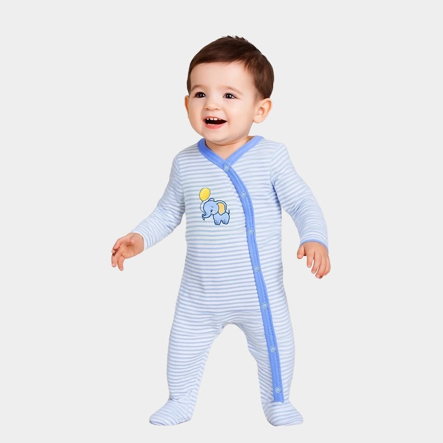 1Pk Blended Interlock Sleep Suit Sleep Suit 1