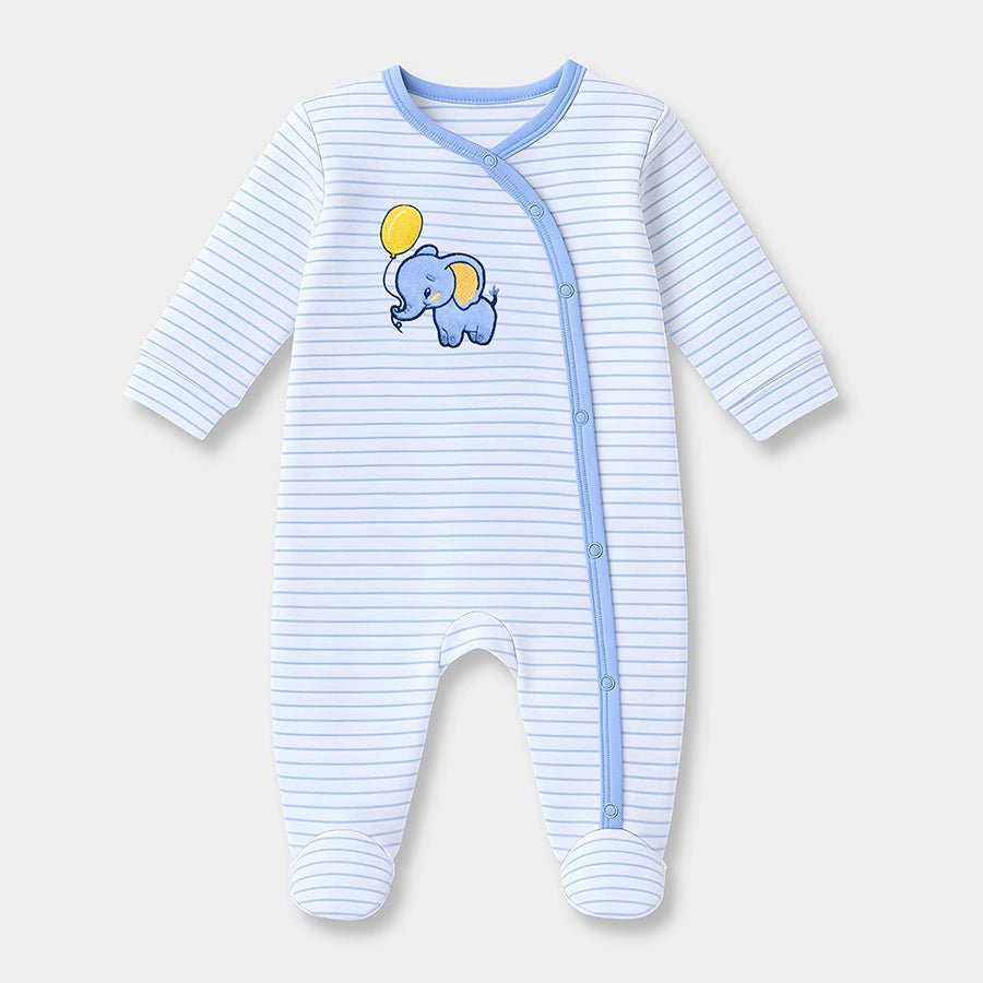 1Pk Blended Interlock Sleep Suit Sleep Suit 2