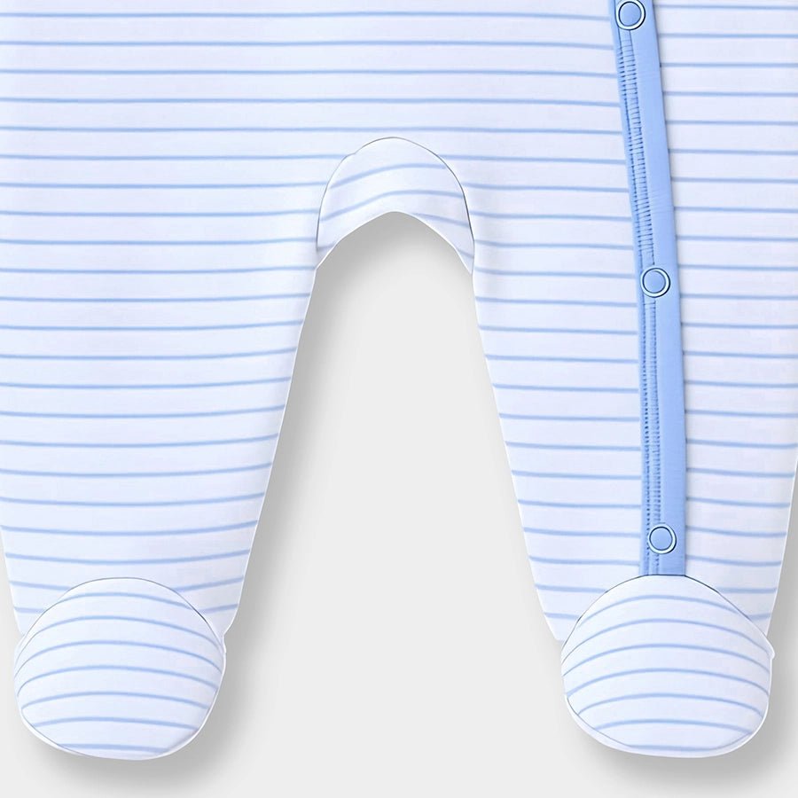 1Pk Blended Interlock Sleep Suit Sleep Suit 5