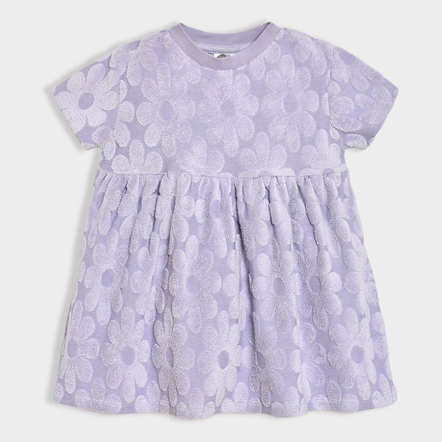 1Pk Blended Jacquard Knit Frock Frock 2
