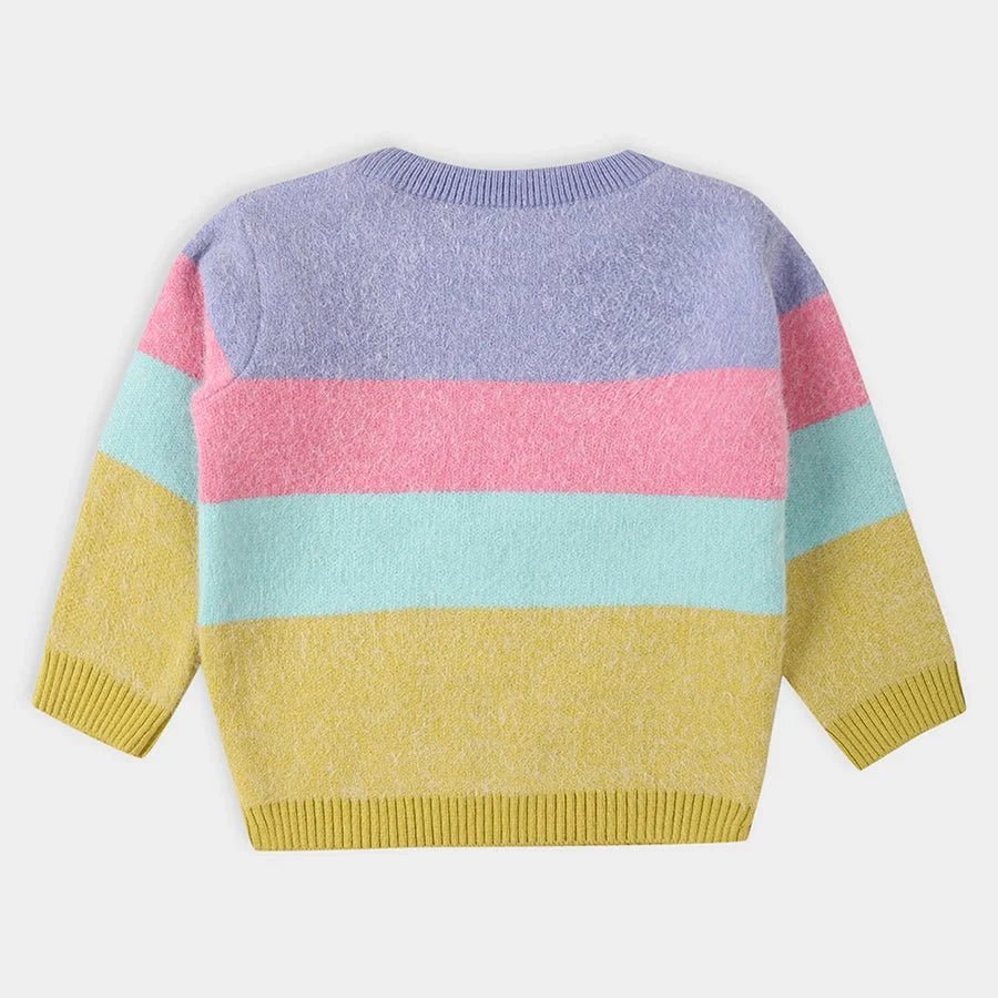 1Pk Blended Jacquard Knit Sweater Full Sleeves Sweater Full Sleeves 3