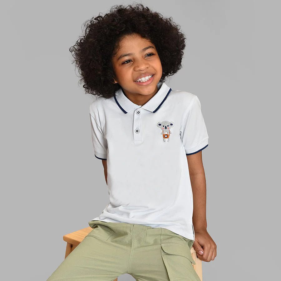 1Pk Blended Pique Half Sleeve Polo T-Shirt Half Sleeve Polo T-Shirt 3