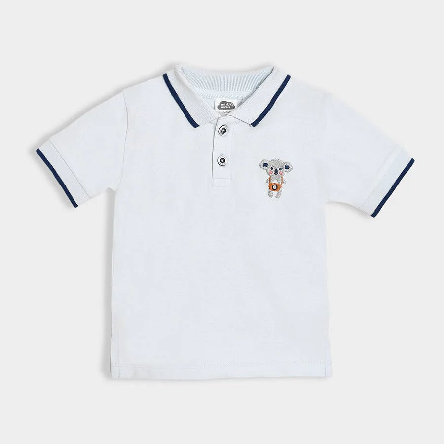 1Pk Blended Pique Half Sleeve Polo T-Shirt Half Sleeve Polo T-Shirt 4