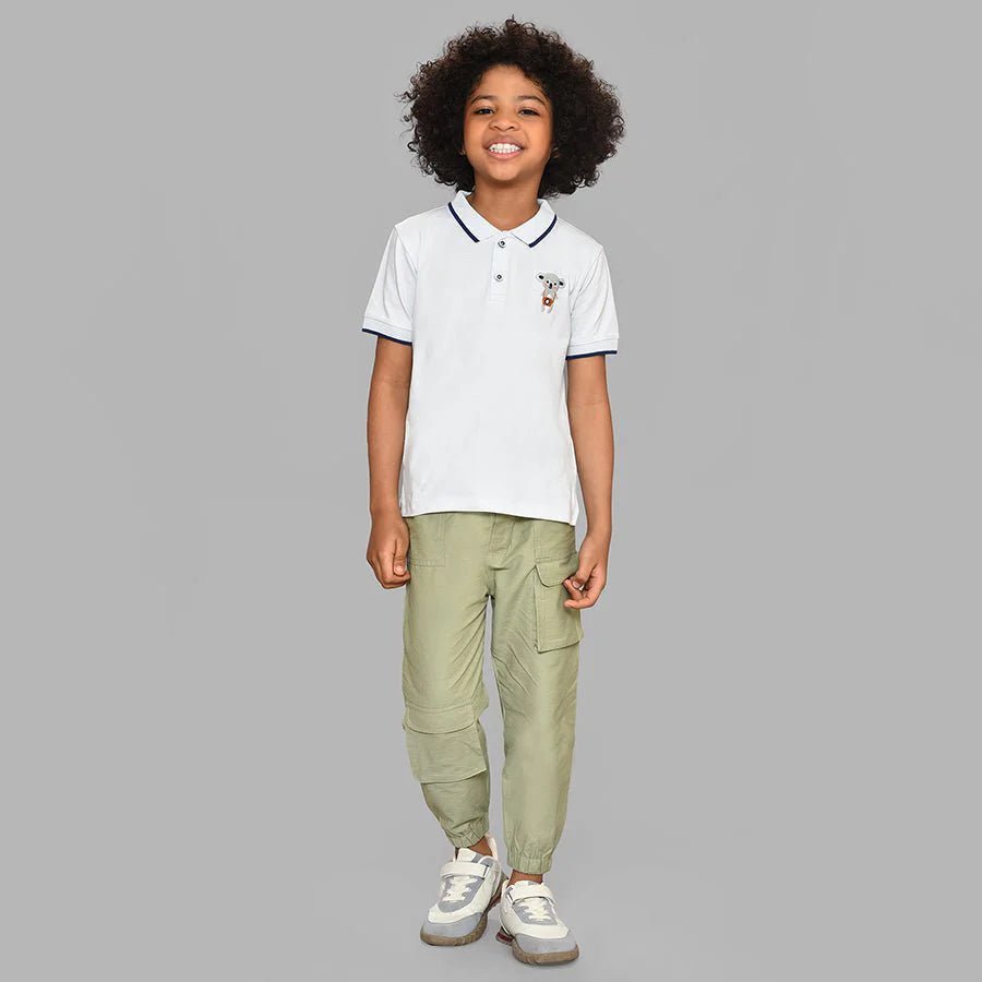 1Pk Blended Pique Half Sleeve Polo T-Shirt Half Sleeve Polo T-Shirt 12