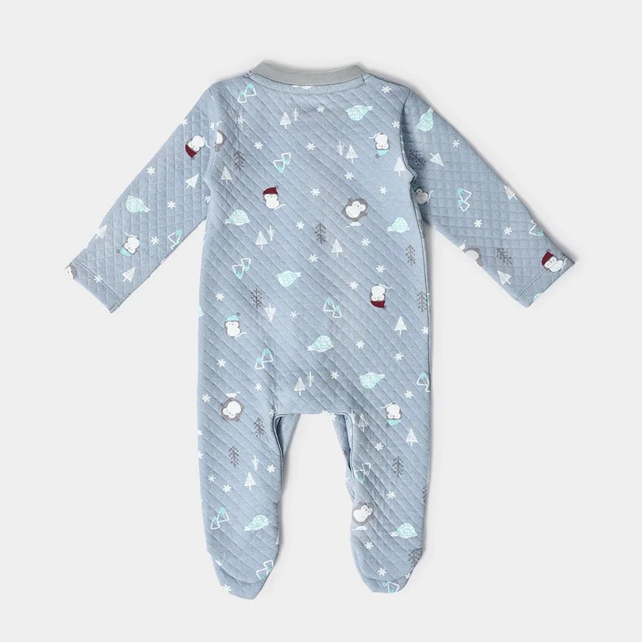 1Pk Blended Quilted Sleep Suit Sleep Suit 3